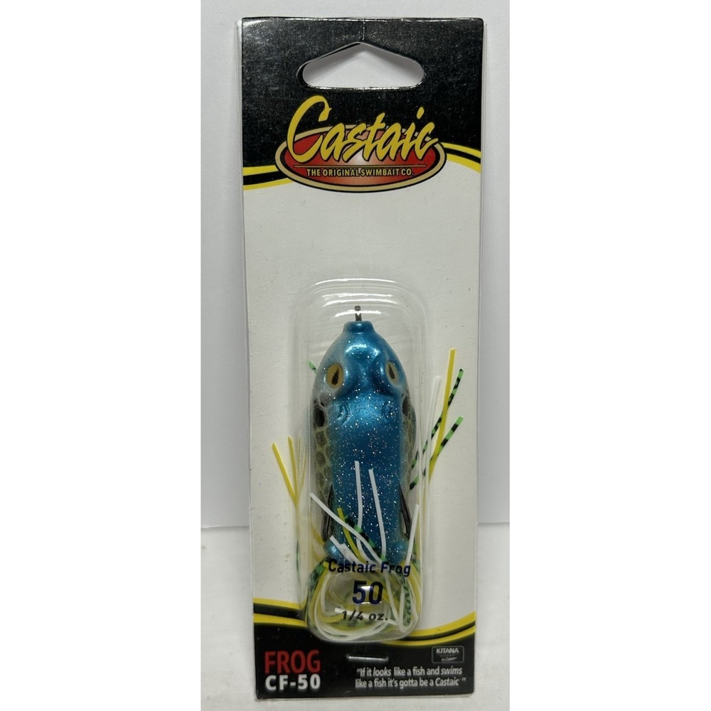 Castaic Frog CF-50 Sexy Hollow‎ Body Frog Lure Bass Boat Belly Swimbait New
